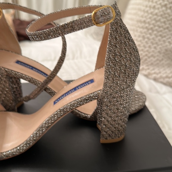 Stuart Weitzman beaded sandal size 9 1/2 - Picture 5 of 11